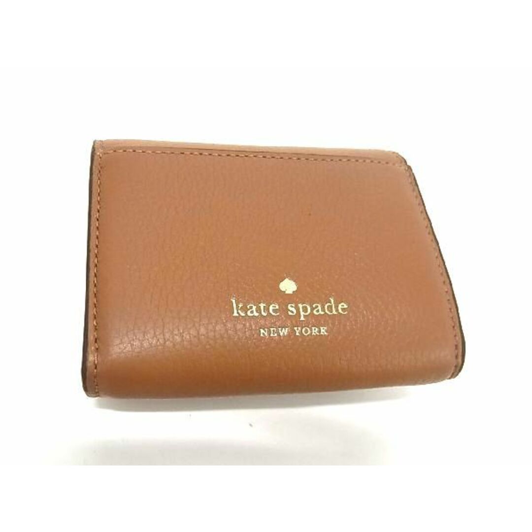 kate spade new york(ケイトスペードニューヨーク)の■新品■未使用■ kate spade ケイトスペード K6026 マーティ レザー 二つ折り コンパクト 財布 ウォレット レディース ブラウン系 BF3004 レディースのファッション小物(財布)の商品写真