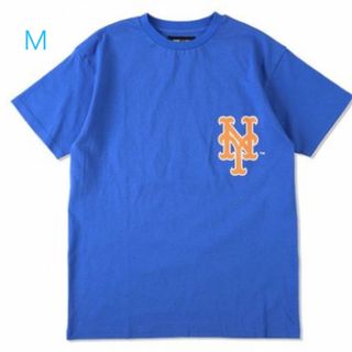 ウィンダンシー(WIND AND SEA)のMLB x WDS BATTERMAN TEE / METS × 1 M(Tシャツ/カットソー(半袖/袖なし))