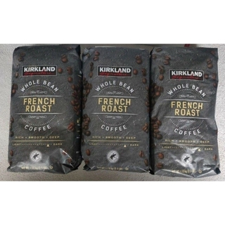 カークランド(KIRKLAND)の特売♪♪カークランド フレンチローストレギュラーコーヒー豆 1.136kg×３袋(コーヒー)