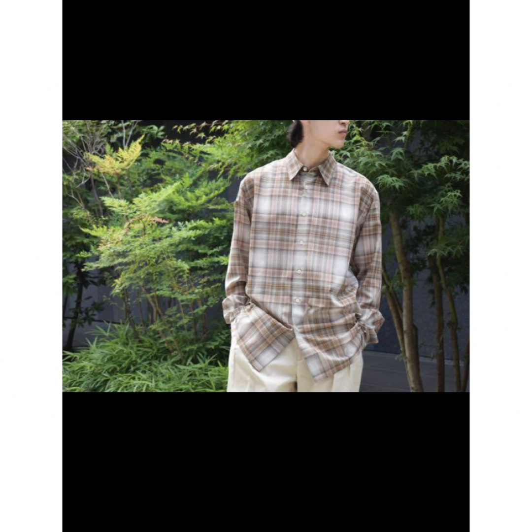 AURALEE 21AW Wool チェックシャツ | フリマアプリ ラクマ