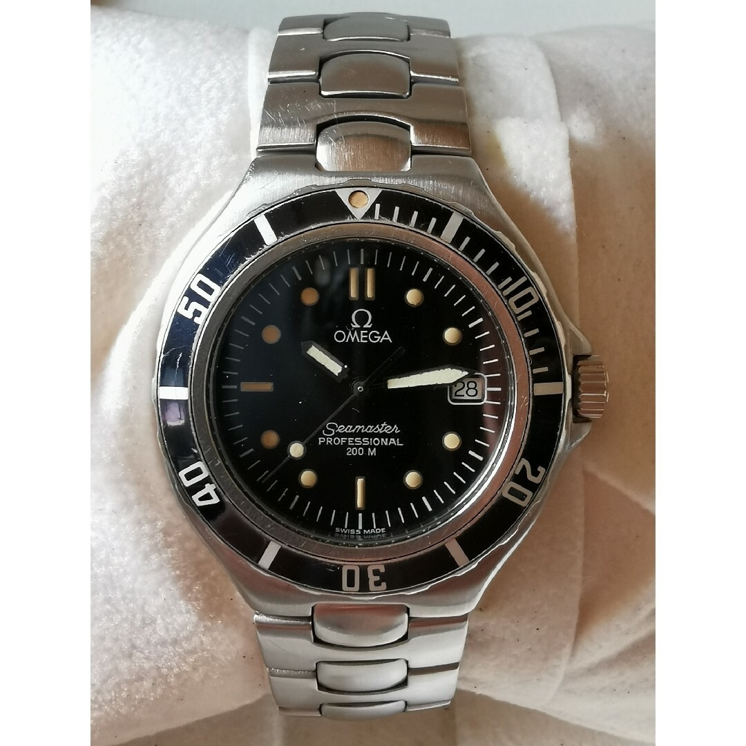 OH済 OMEGA SEAMASTER200 オメガシーマスター200 クオーツ-