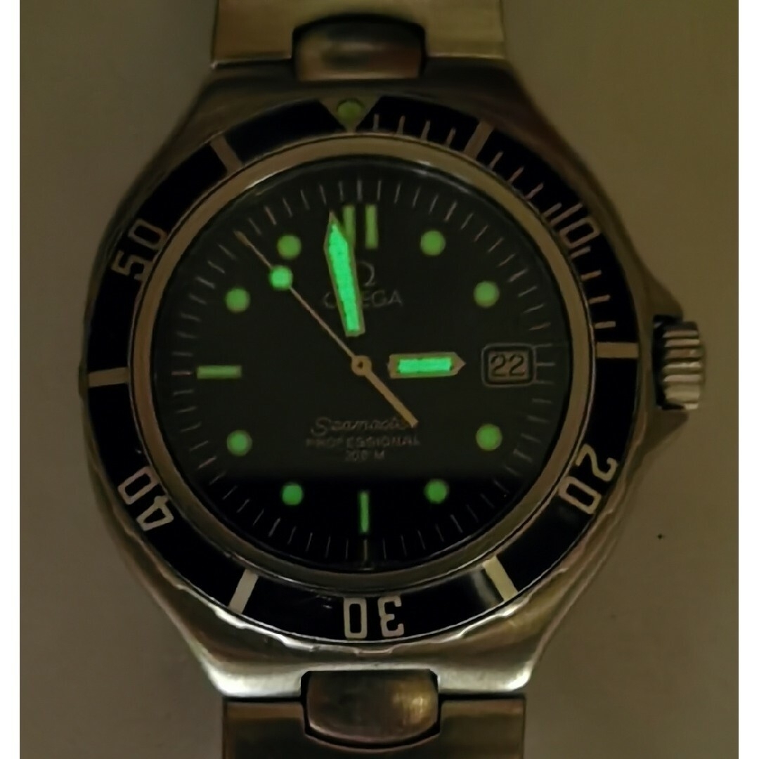 OH済 OMEGA SEAMASTER200 オメガシーマスター200 クオーツ