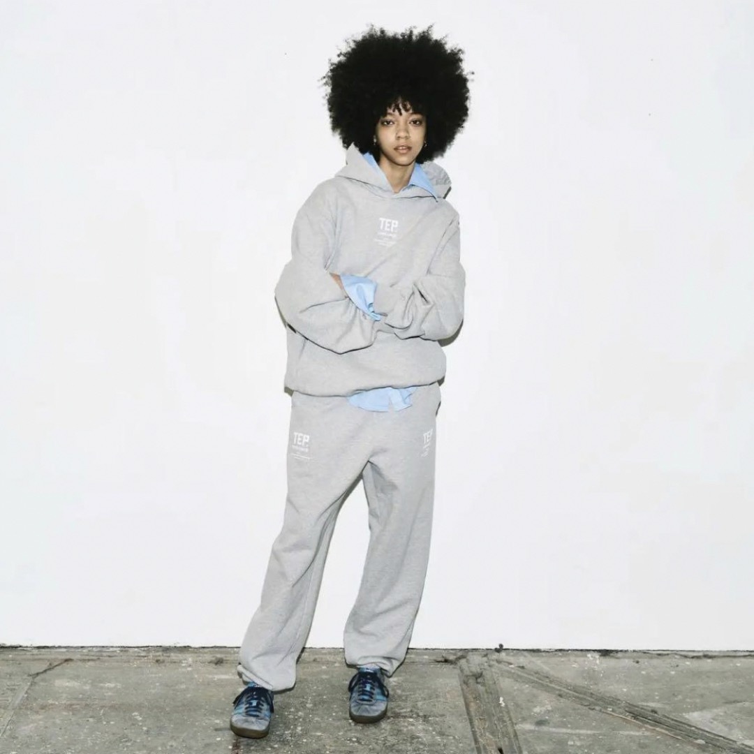 セットアップennoy TEP HOODIE PANTS L グレーgrayのサムネイル