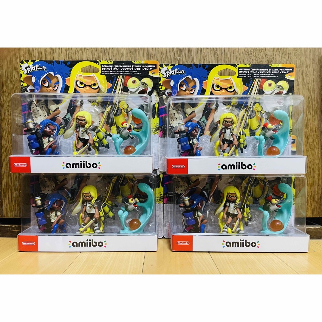 スプラトゥーン3 amiibo トリプルセット✖︎4  新品未使用品