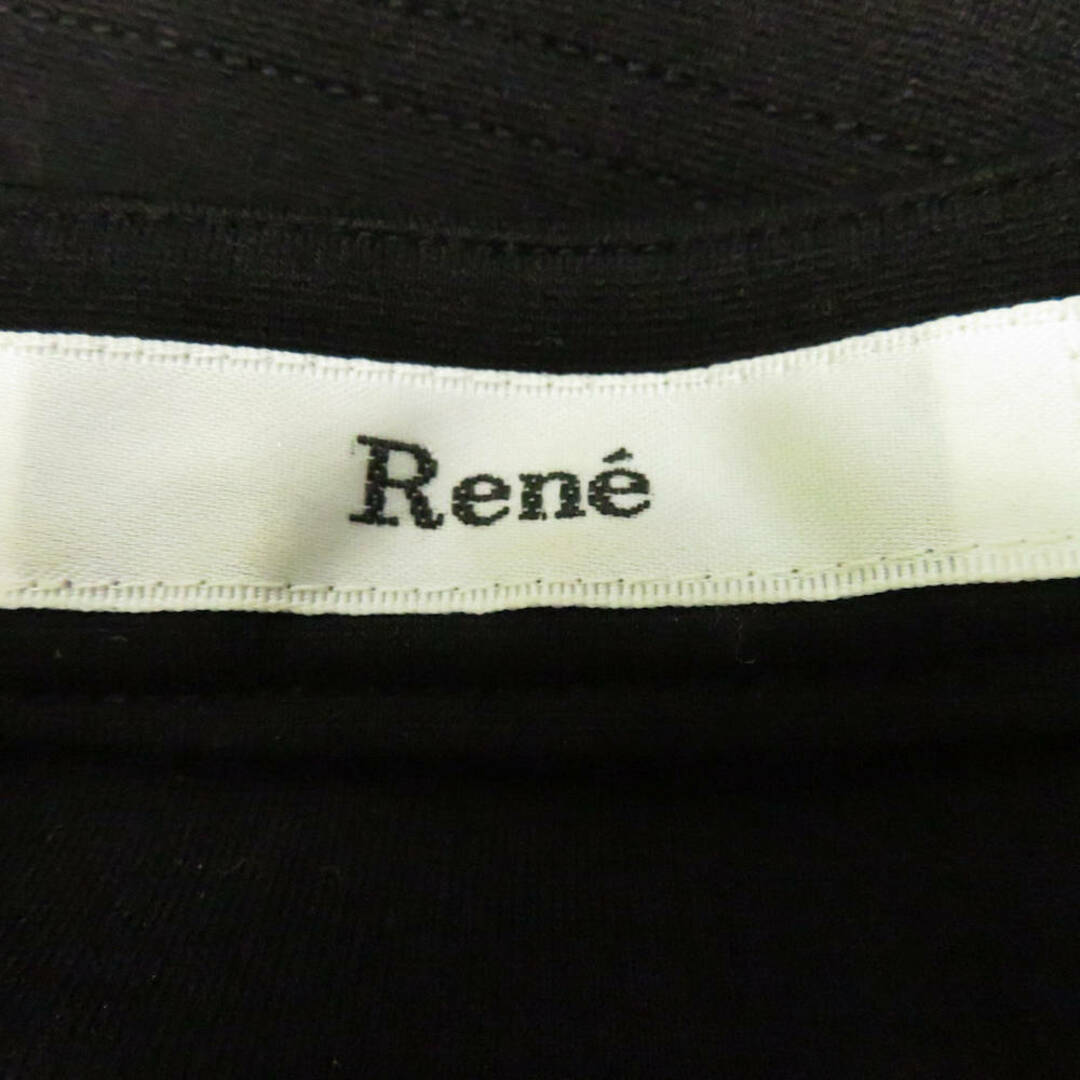 René(ルネ)の美品 Rene ルネ Relax トップス 1点 36 レーヨン 他 半袖 パール リボン レディース AM4928A38  レディースのトップス(Tシャツ(半袖/袖なし))の商品写真