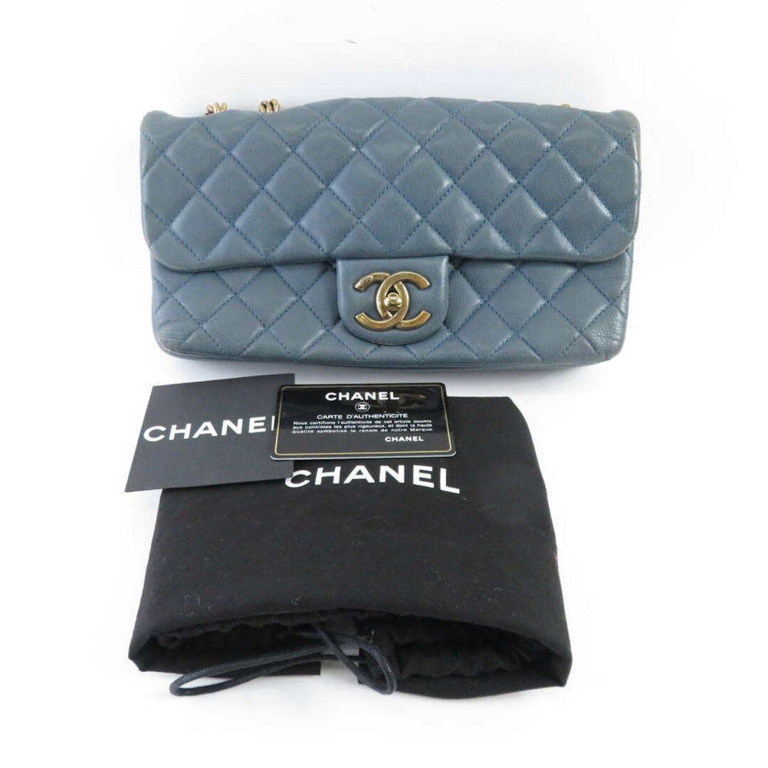 CHANEL シャネル CCクラウン シングルフラップ マトラッセ ショルダーバッグ 1点 レディース AM4920W2