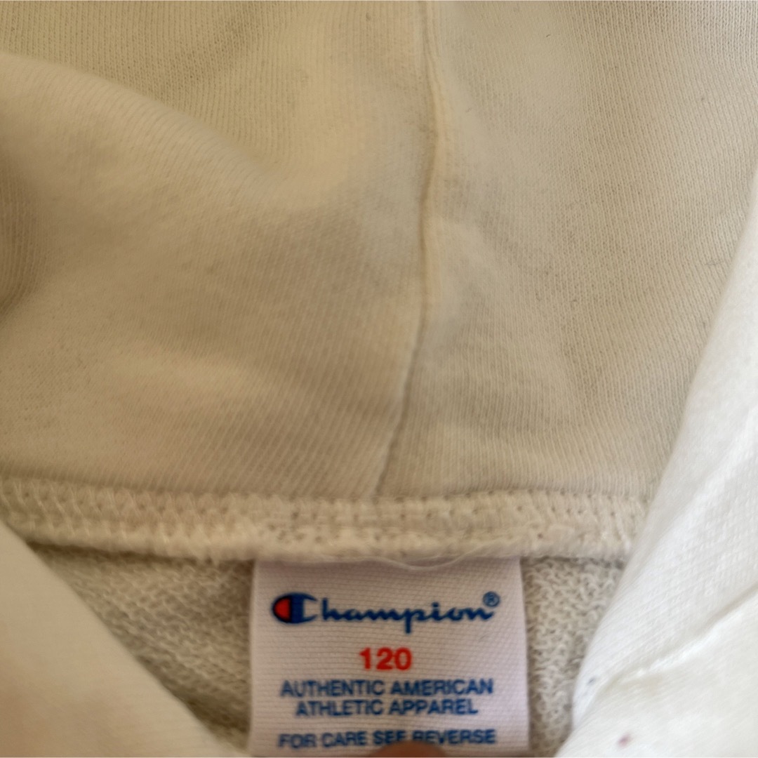 Champion(チャンピオン)のチャンピオン　スウェットワンピース　120cm キッズ/ベビー/マタニティのキッズ服女の子用(90cm~)(ワンピース)の商品写真