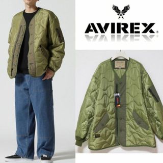 ✨人気カラー✨AVIREX ダウンジャケット 厚手 アウター 大きいサイズ