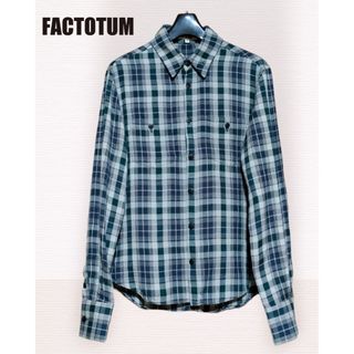 ファクトタム(FACTOTUM)のFACTOTUM ファクトタム チェックシャツ(シャツ)