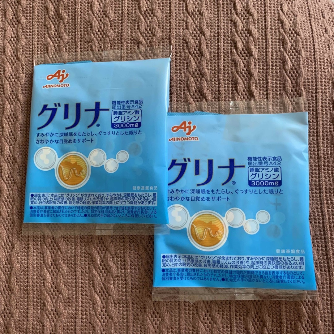 味の素(アジノモト)のグリナ    6本入×②袋 味の素  AJINOMOTO   食品/飲料/酒の健康食品(その他)の商品写真