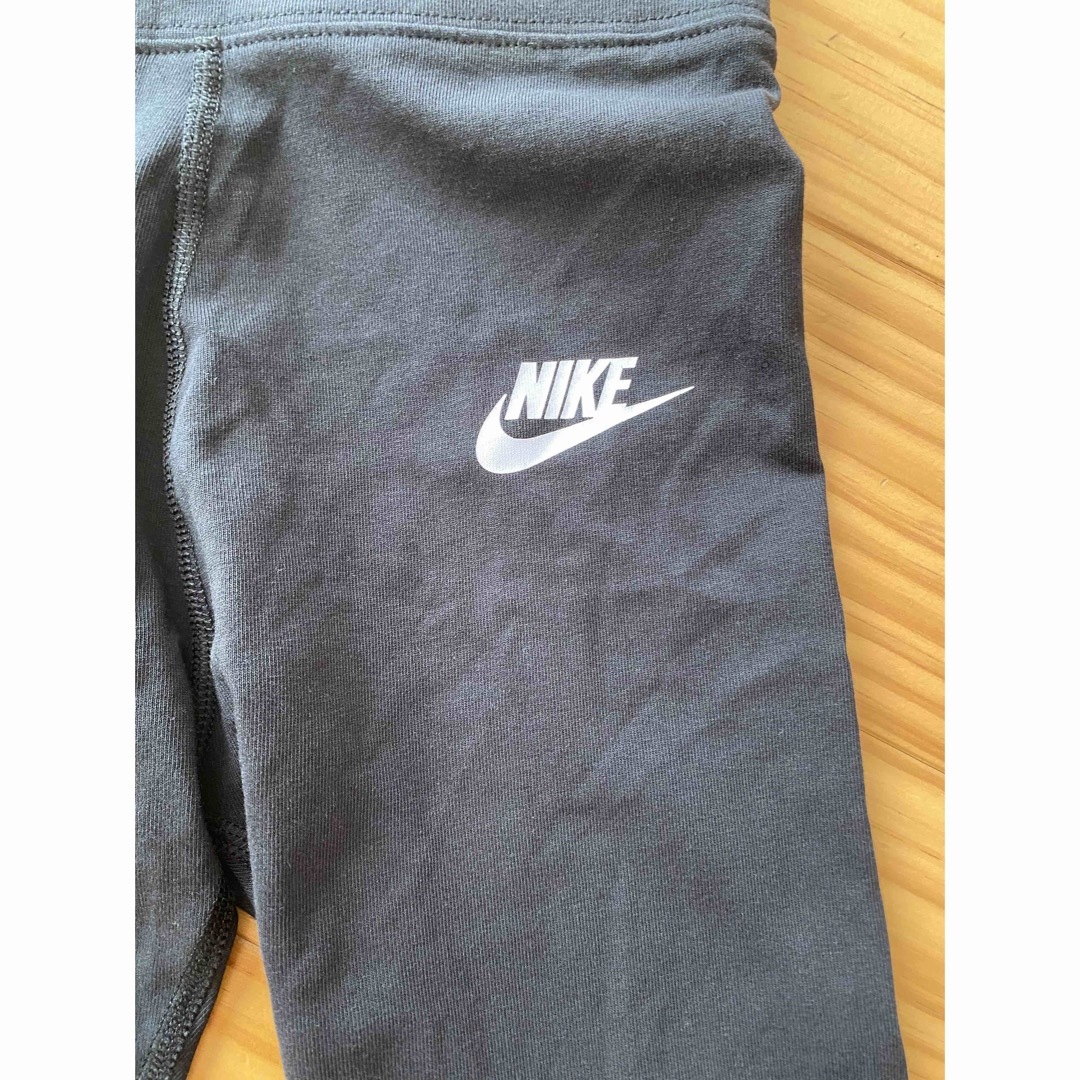 NIKE(ナイキ)のNIKE ナイキ　レギンス　M150cm 美品　黒　タイツ キッズ/ベビー/マタニティのキッズ服女の子用(90cm~)(パンツ/スパッツ)の商品写真