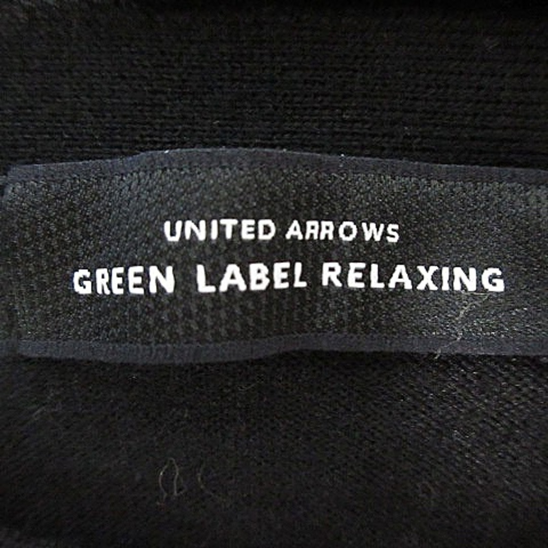 UNITED ARROWS green label relaxing(ユナイテッドアローズグリーンレーベルリラクシング)のグリーンレーベルリラクシング ユナイテッドアローズ ワンピース ニットワンピ 黒 レディースのワンピース(ロングワンピース/マキシワンピース)の商品写真