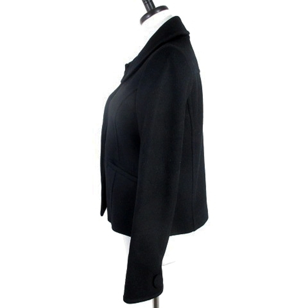 CLEAR IMPRESSION(クリアインプレッション)のクリアインプレッション コート ステンカラー ノーカラー 2way 長袖 2 黒 レディースのジャケット/アウター(その他)の商品写真