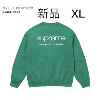 シュプリーム(Supreme)の【新品】Supreme NYC Crewneck XL(スウェット)