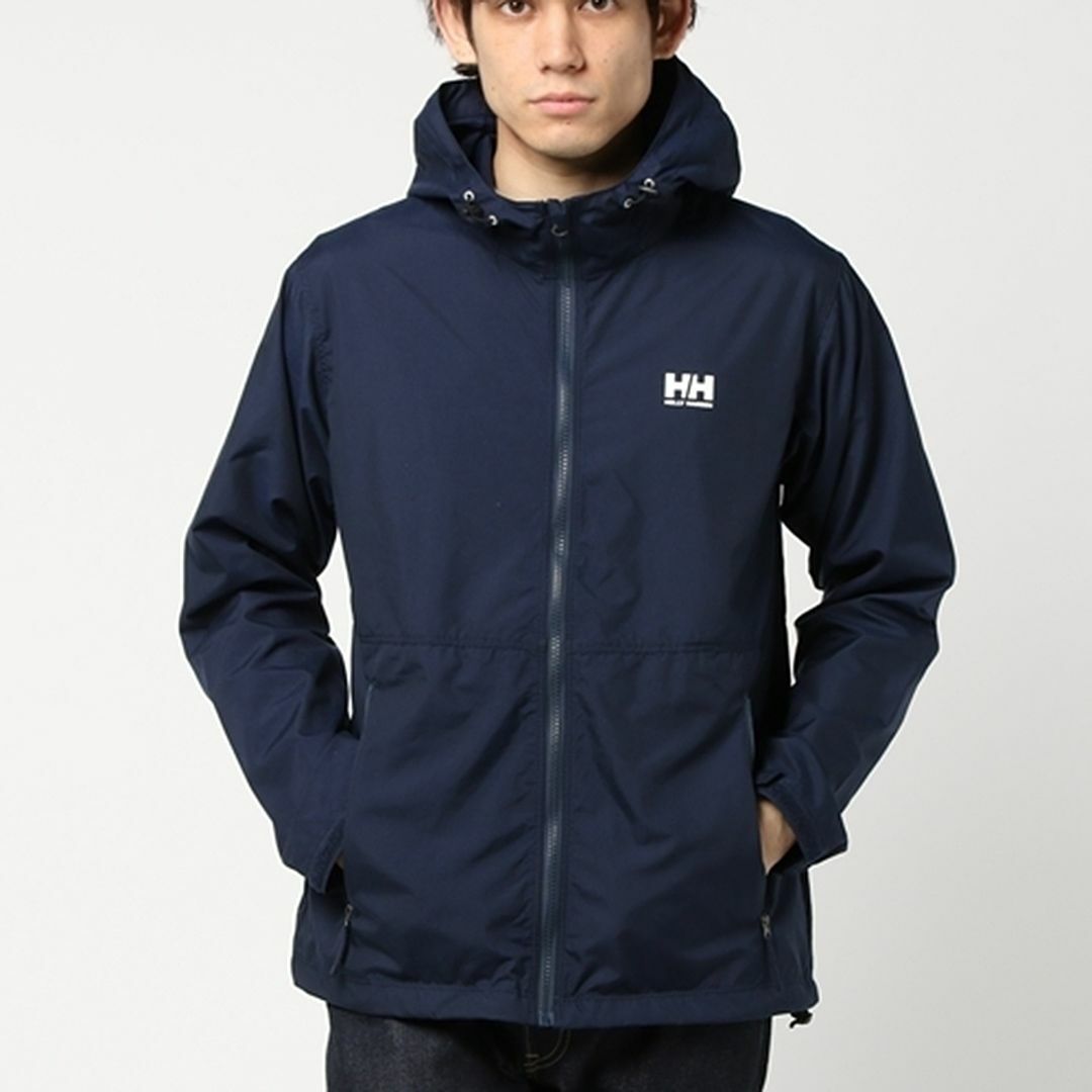 【美品】HELLY HANSEN(ヘリーハンセン)マウンテンパーカー 紺 M