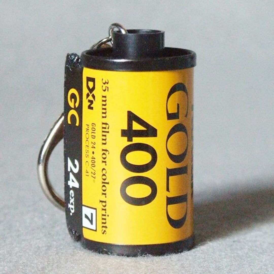 ☆Kodak GC 24 GOLD 400 パトローネ キーホルダー スマホ/家電/カメラのカメラ(その他)の商品写真