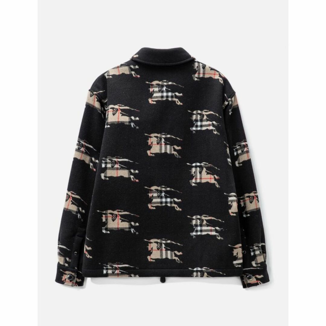 BURBERRY - BURBERRY チェック EKD ウール ブレンド ジップ BURBERRY - BURBERRY チェック EKD ウール ブレンド ジップ