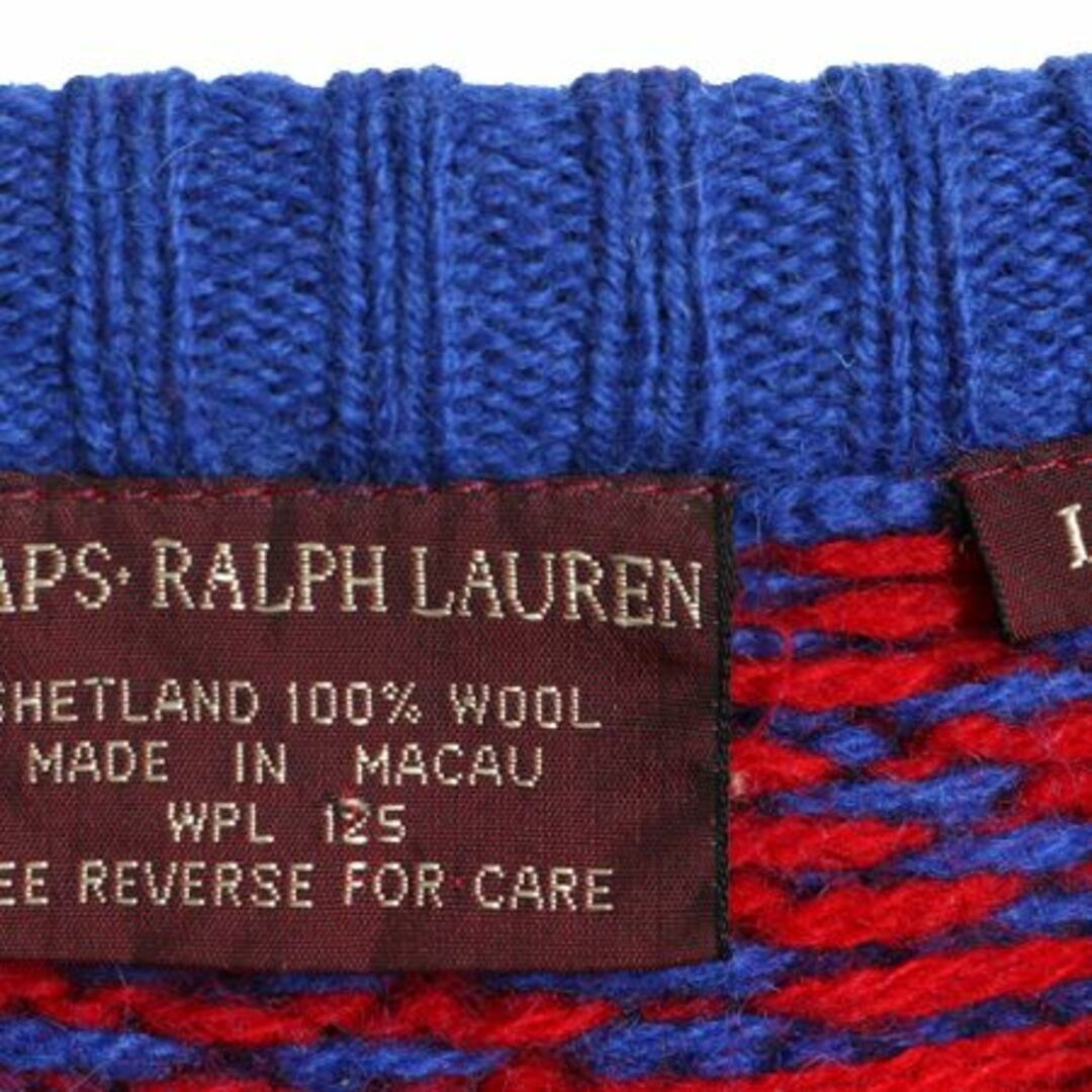 Ralph Lauren - 80s チャップス ラルフローレン ノルディック