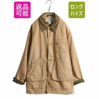 90s  LLBean カバーオール フィールドコート カーキ オリーブXL