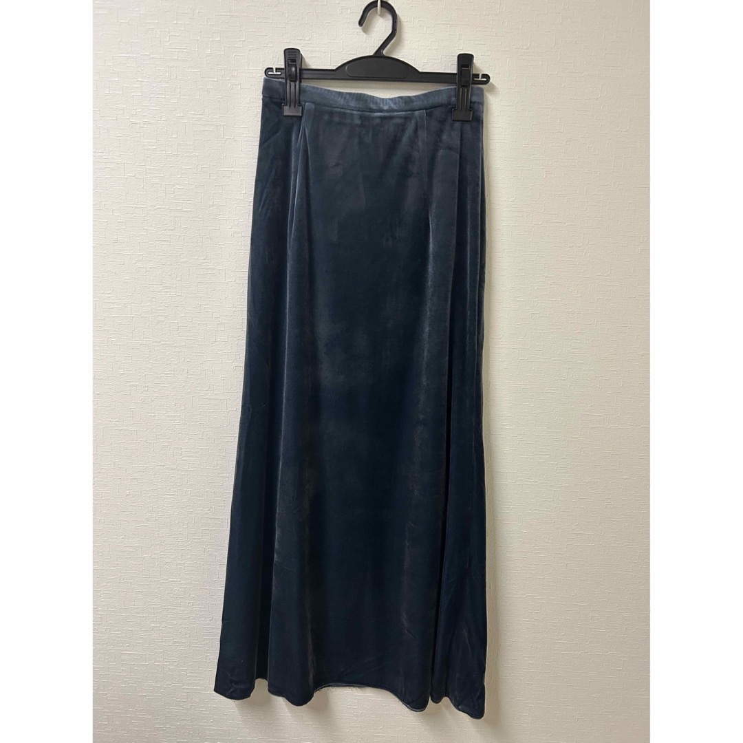 CASA FLINE(カーサフライン)のカーサフライン　マキシ丈スカート　ネイビー レディースのスカート(ロングスカート)の商品写真