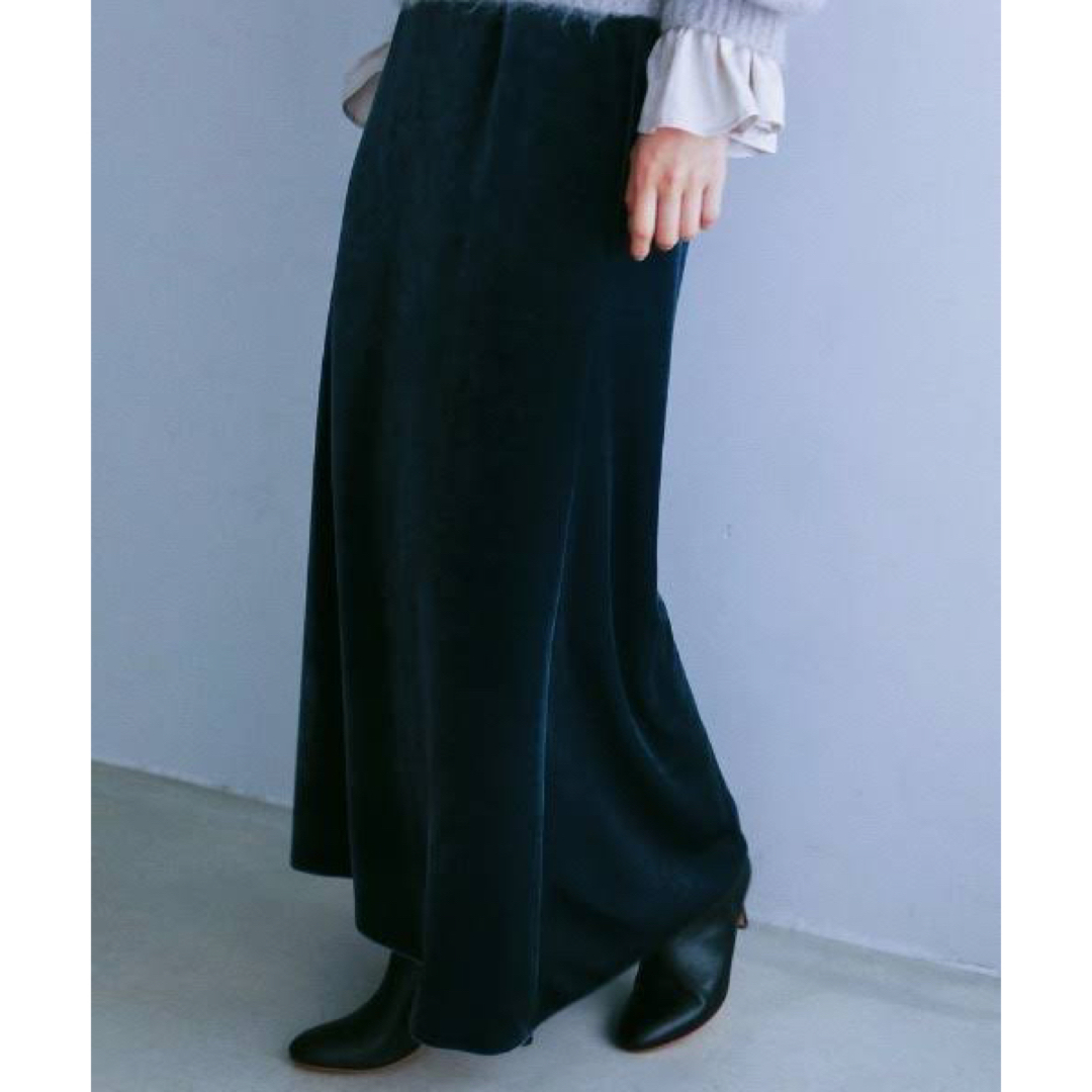 CASA FLINE(カーサフライン)のカーサフライン　マキシ丈スカート　ネイビー レディースのスカート(ロングスカート)の商品写真