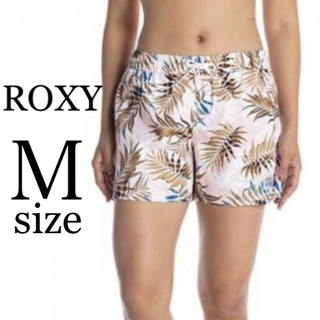 ロキシー(Roxy)の新品⭐︎ROXY ショートパンツ　Ｍ　ピンク　葉　サーフ　ロキシー　ボタニカル(ショートパンツ)