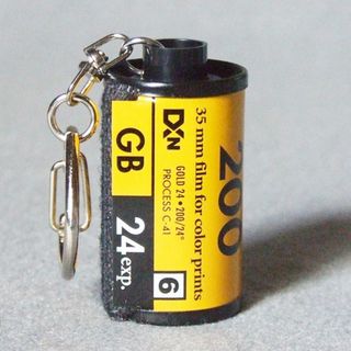 ☆Kodak GB 24 GOLD 200 パトローネ キーホルダー(その他)