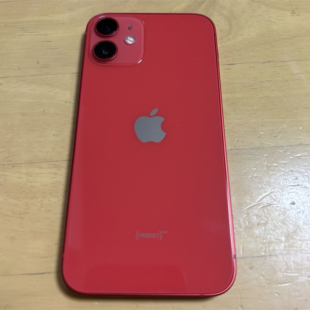 スマートフォン/携帯電話【Apple】iPhone12mini  128GB SIMフリー レッド