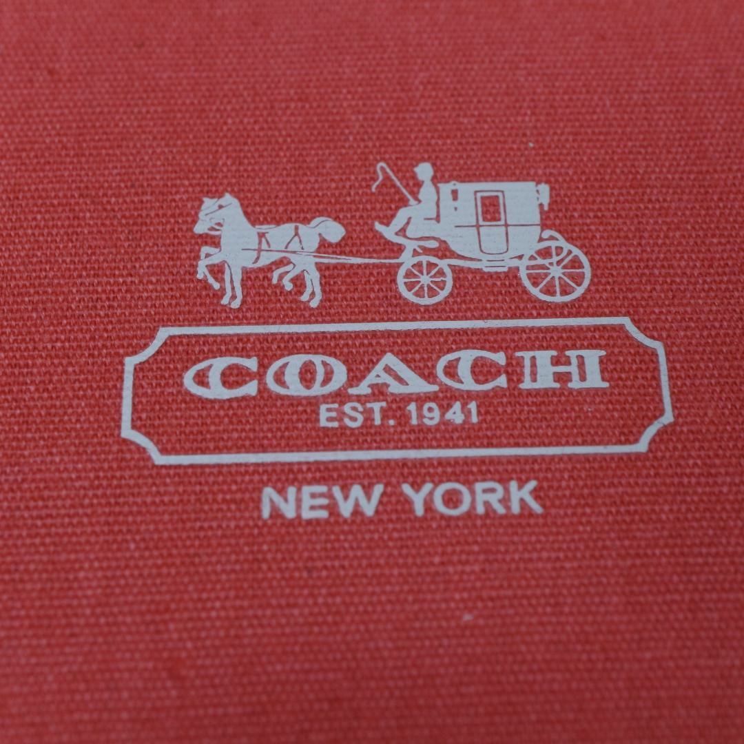 COACH(コーチ)の【匿名配送】COACH コーチ 鏡 ミラー 赤 ロゴ レディースのファッション小物(ミラー)の商品写真