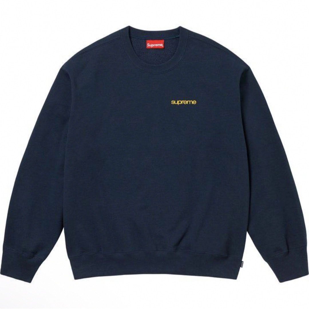 SUPREME Navy スウェット