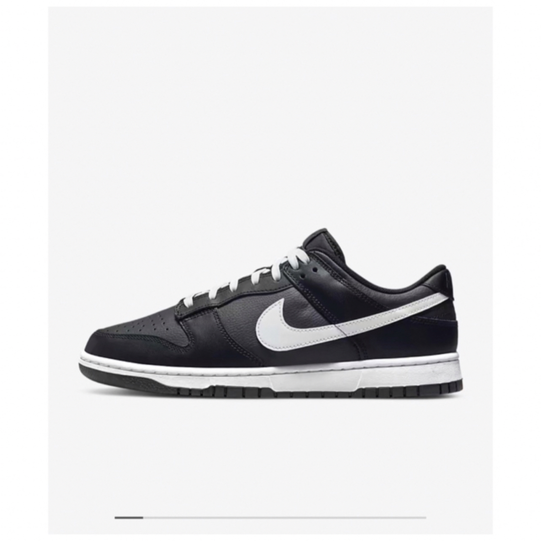 送料込　NIKE DUNK LOW WHITE BLACK  panda