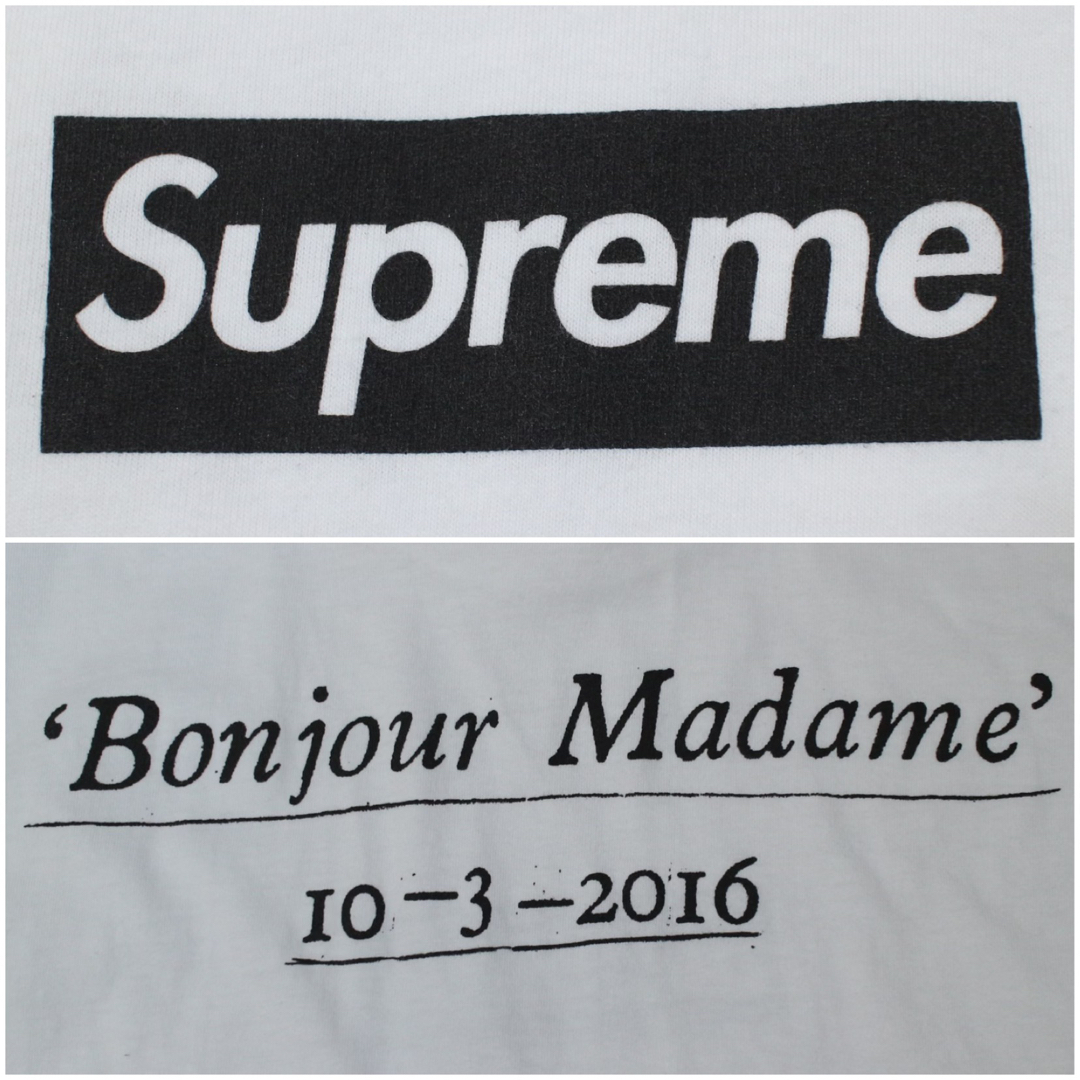 美品 Supreme Paris パリ Box Logo Tee シュプリーム