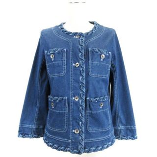 アザー(other)のセシカブルー CECICA BLUE ジャケット ストレッチ 38 インディゴ(その他)