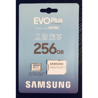SAMSUNG - マイクロSDカード 256GB SAMSUNG EVO Plus エボ プラス の ...