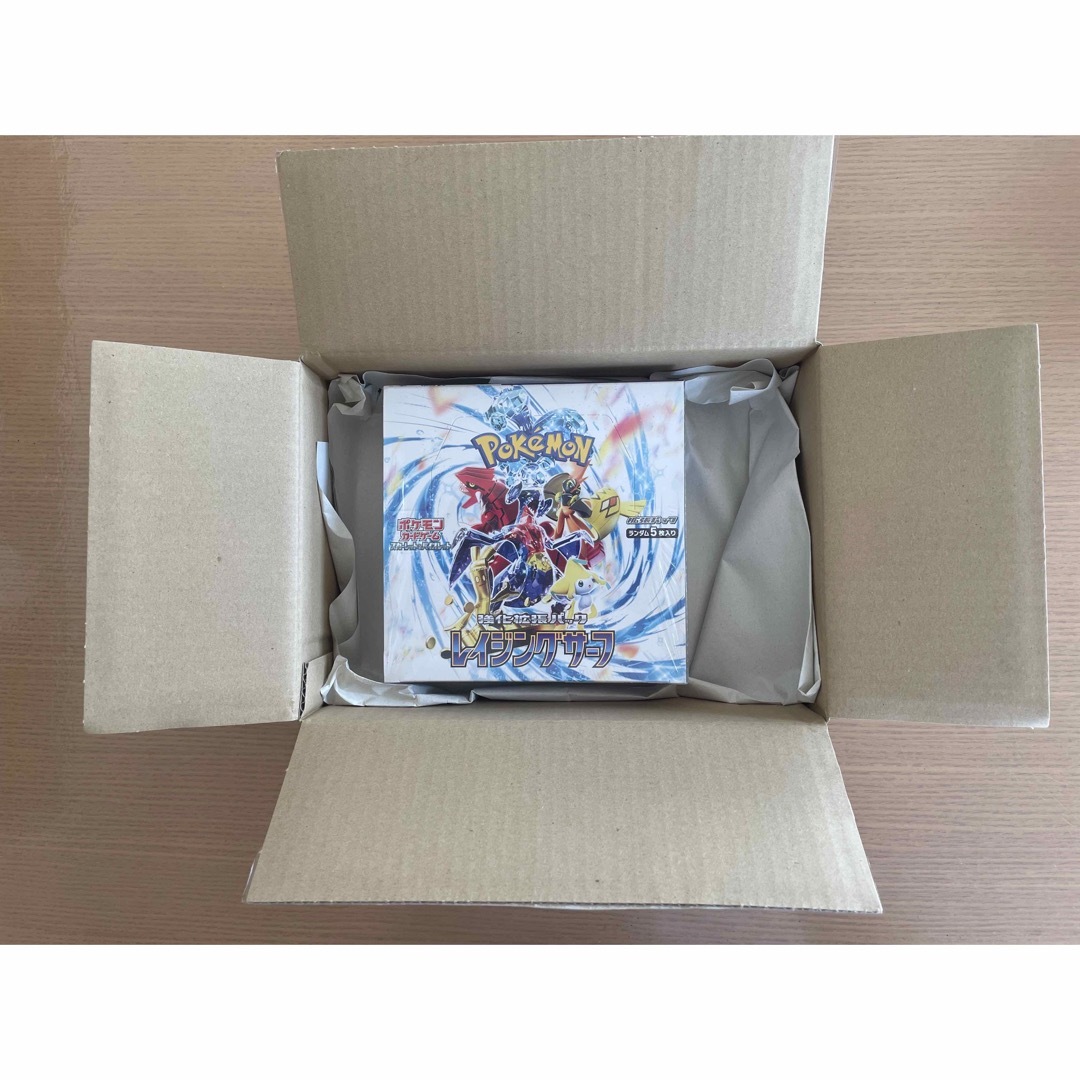 ポケモン(ポケモン)のポケモンカードゲーム　強化拡張パック　レイジングサーフ　1Box エンタメ/ホビーのトレーディングカード(Box/デッキ/パック)の商品写真