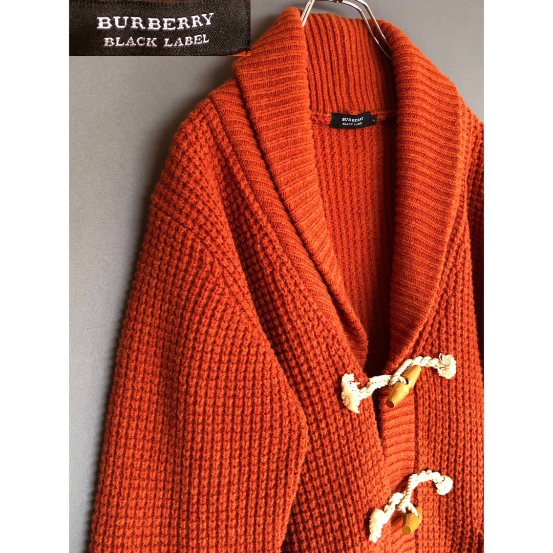 BURBERRY BLACK LABEL(バーバリーブラックレーベル)の【美品】Burberry ニットカーディガン メンズのトップス(カーディガン)の商品写真