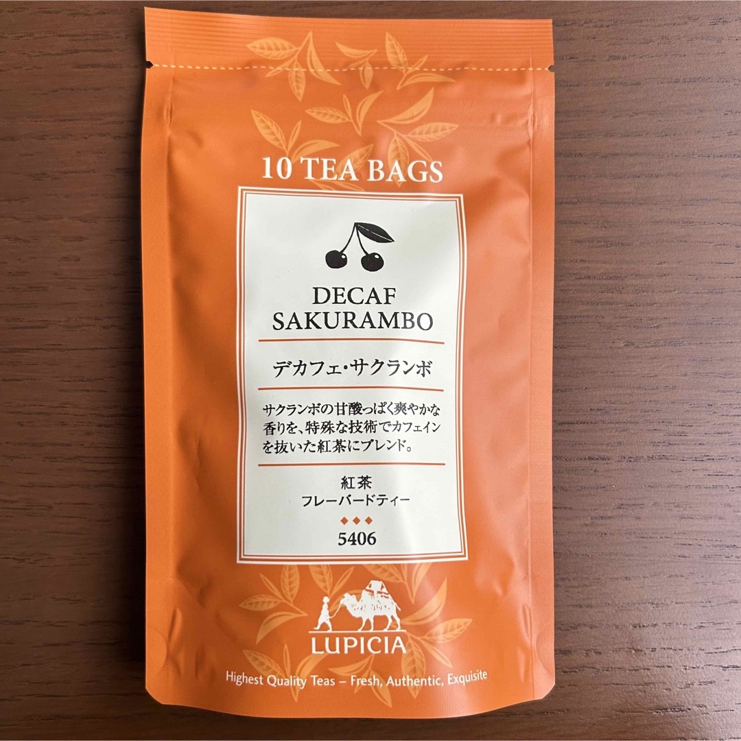 LUPICIA(ルピシア)のルピシア デカフェ・サクランボ 食品/飲料/酒の飲料(茶)の商品写真