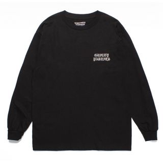 ワコマリア(WACKO MARIA)のWACKOMARIA LONG SLEEVE T-SHIRT ロンT 黒(Tシャツ/カットソー(七分/長袖))