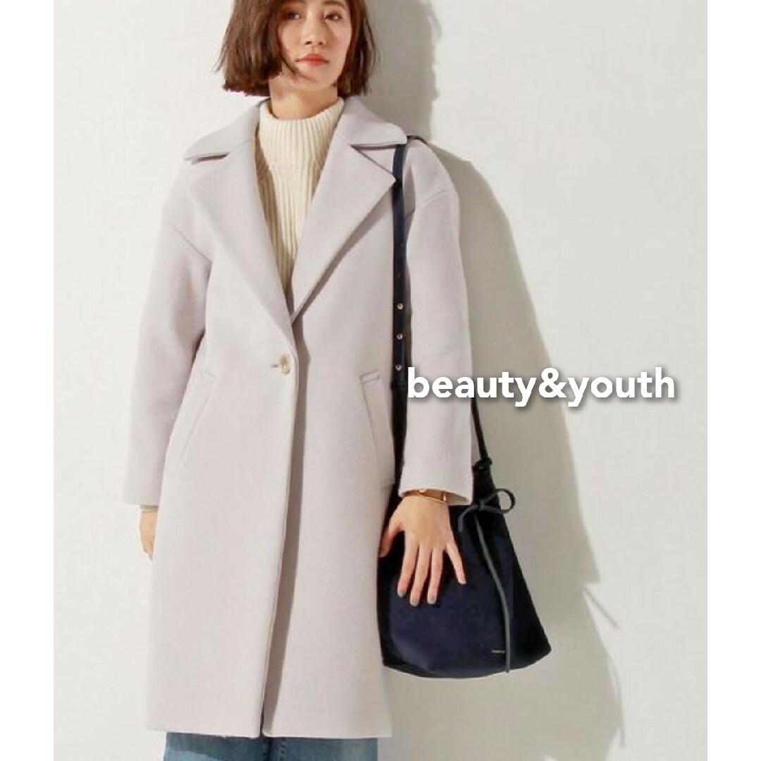 【美品】ユナイテッドアローズ beauty&youth テーラーコート コート