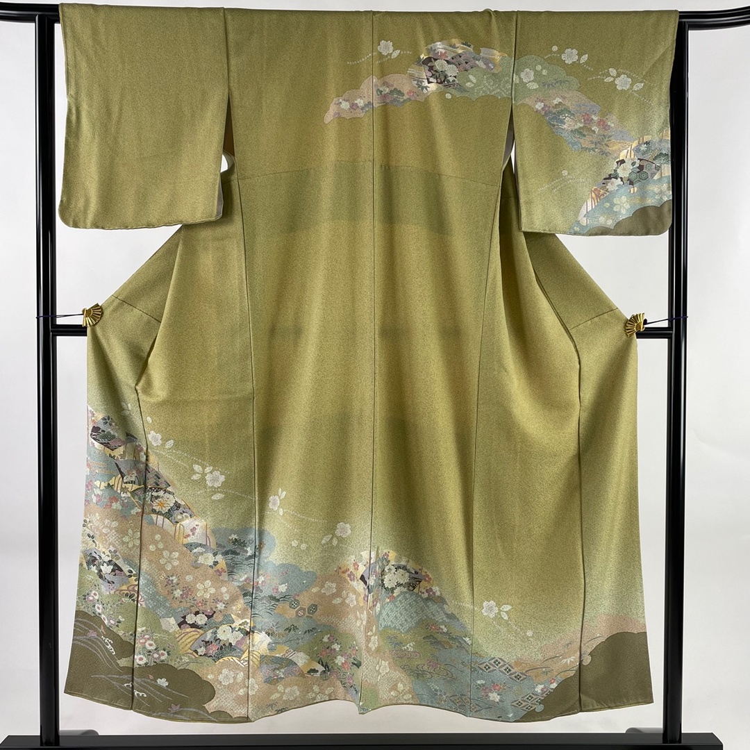 訪問着 身丈150.5cm 裄丈64.5cm 正絹 美品 秀品