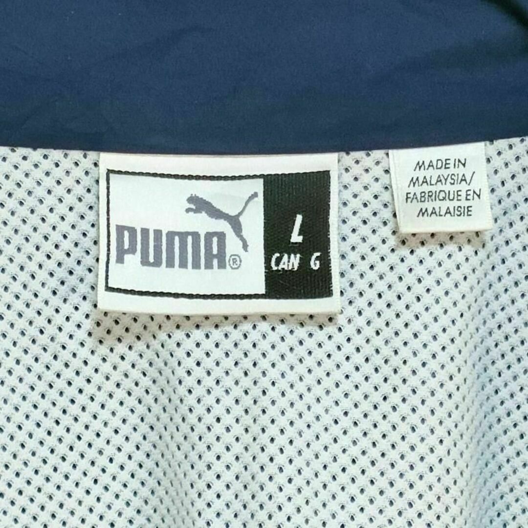 【D3011】US規格 pumaプーマ 両袖ベント機能 ナイロンジャケット　刺繍