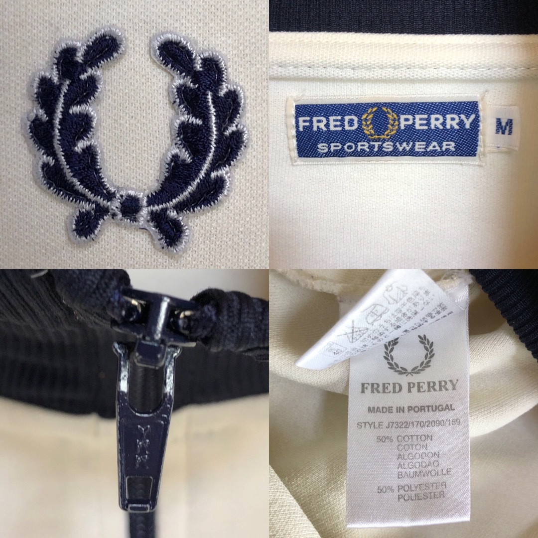 s⭐️Fred Perry トラックジャケット L 刺繍月桂樹 vintage