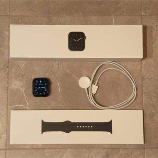 アップル(Apple)のApple Watch Series5 GPS 44mm 箱あり(腕時計(デジタル))