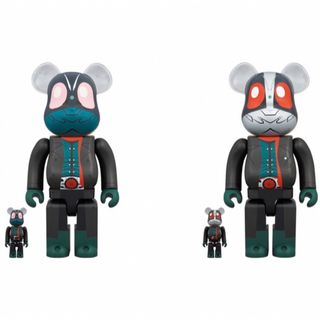 MEDICOM TOY - BE@RBRICK 仮面ライダー100％ & 400％ 2号セットの通販 ...