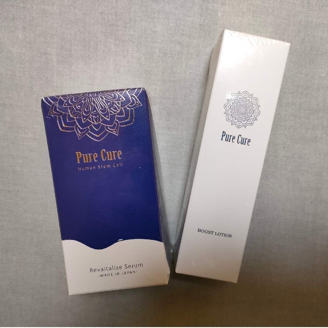 Pure Cure　美容液＆ローションヒト幹細胞順化培養液エキス