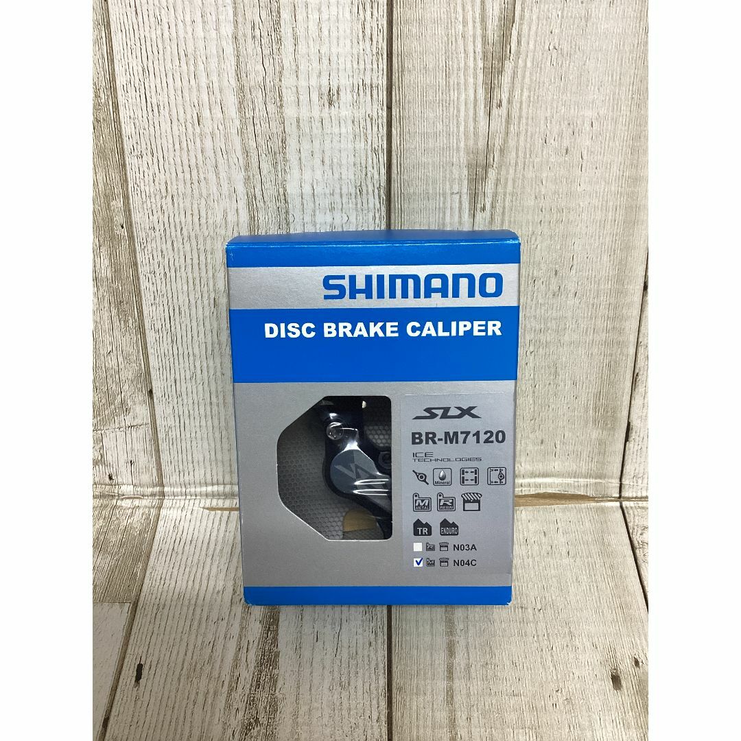 SHIMANO(シマノ)のシマノ BR-M7120 メタルパッド(N04C)フィン付 ハイドローリック スポーツ/アウトドアの自転車(パーツ)の商品写真