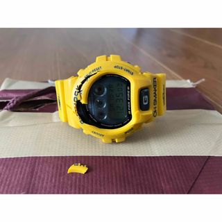 ジーショック(G-SHOCK)の（確認用）G-SHOCK デジタル時計 イエロー DW-6900(腕時計(デジタル))