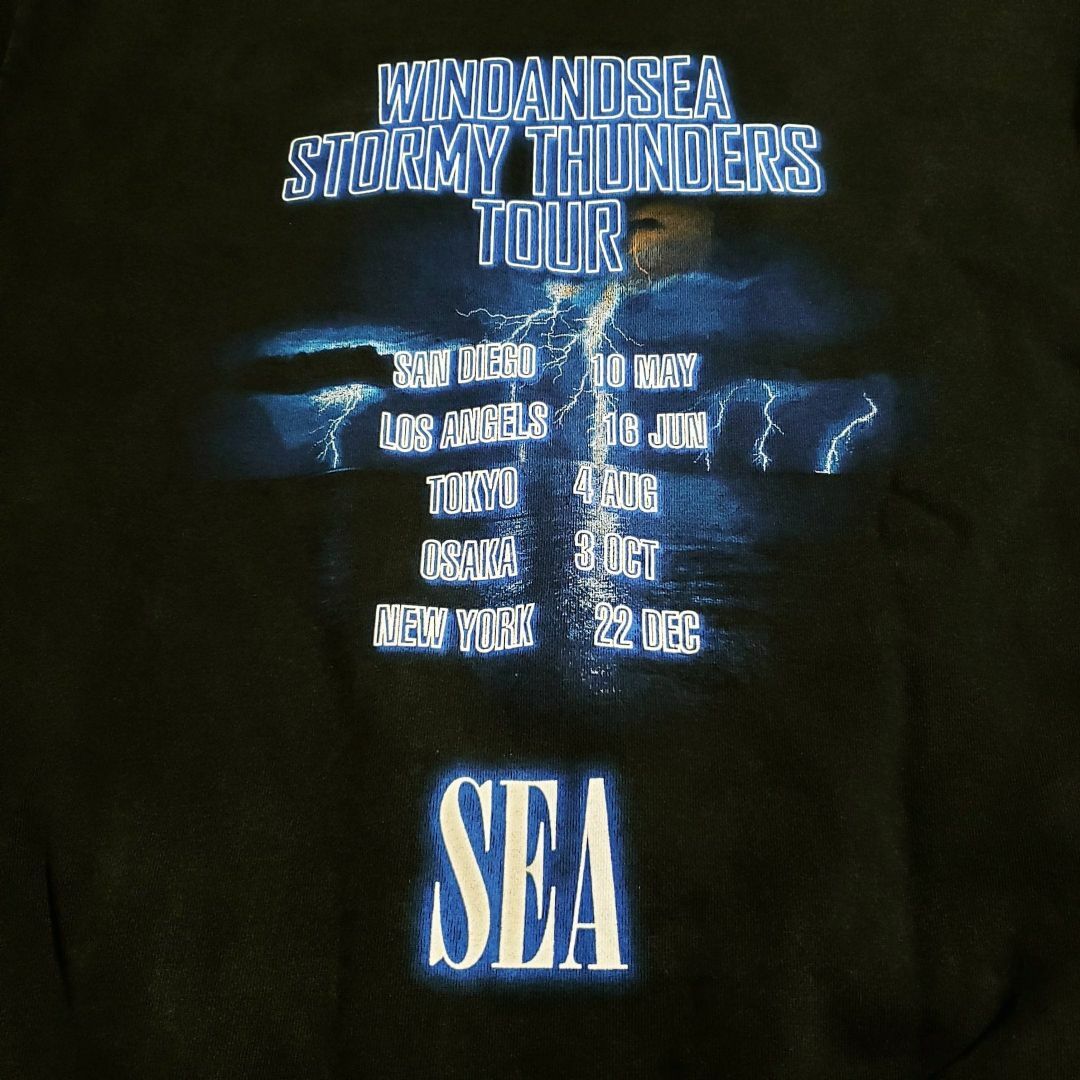 WIND AND SEA METAL HOODIE XL 黒 AW新作 メタル