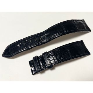 超激レア 純正 超美品 ロレックス スカイドゥエラー クロコ 革ベルト 黒