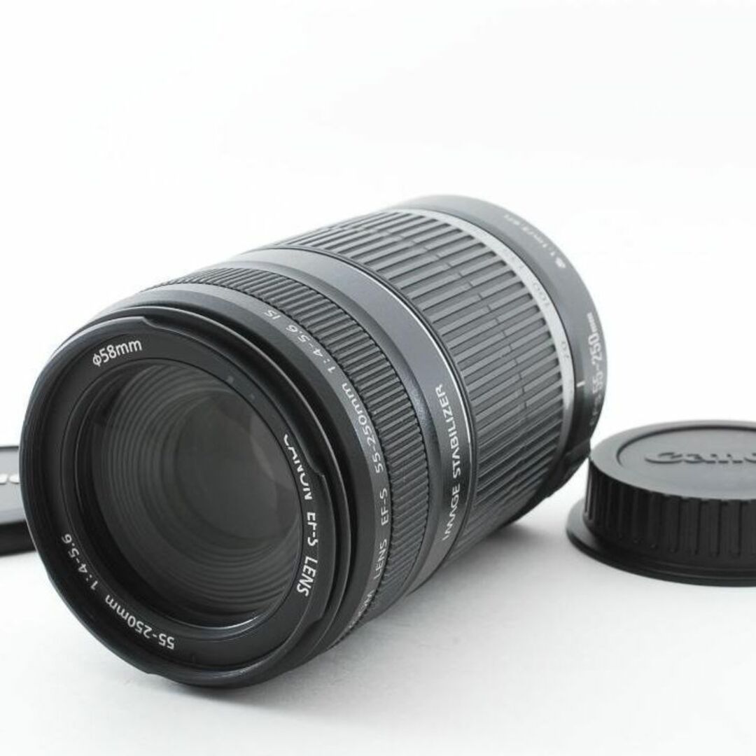 Canon EF-S 55-250mm F4-5.6 IS レンズ カメラ